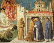 The Meeting of Saint Francis and Saint Domenic Benozzo Gozzoli